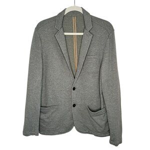 Faherty Mens Gray Knit Blazer Jacket, L